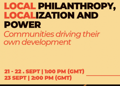 Local Philanthropy, Localization & Power: Communities driving their own development