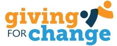 Giving for change logo