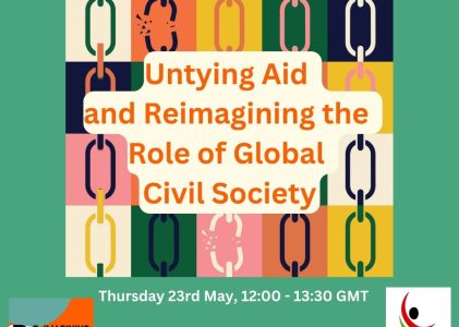 Untying aid and reimaginingthe role of global civil society