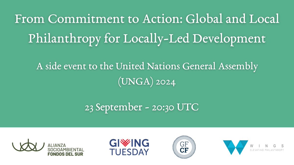 From Commitment to Action: Global and Local Philanthropy for Locally-Led Development