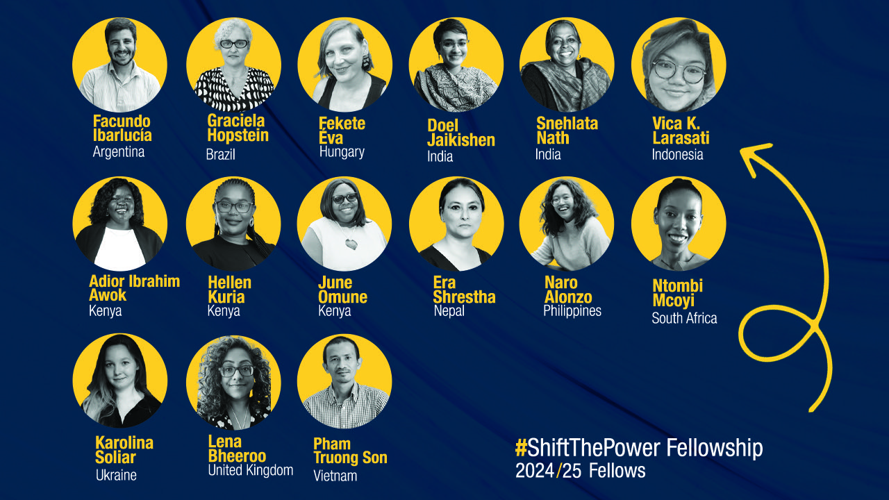 Announcing the 2024 / 2025 #ShiftThePower Fellows