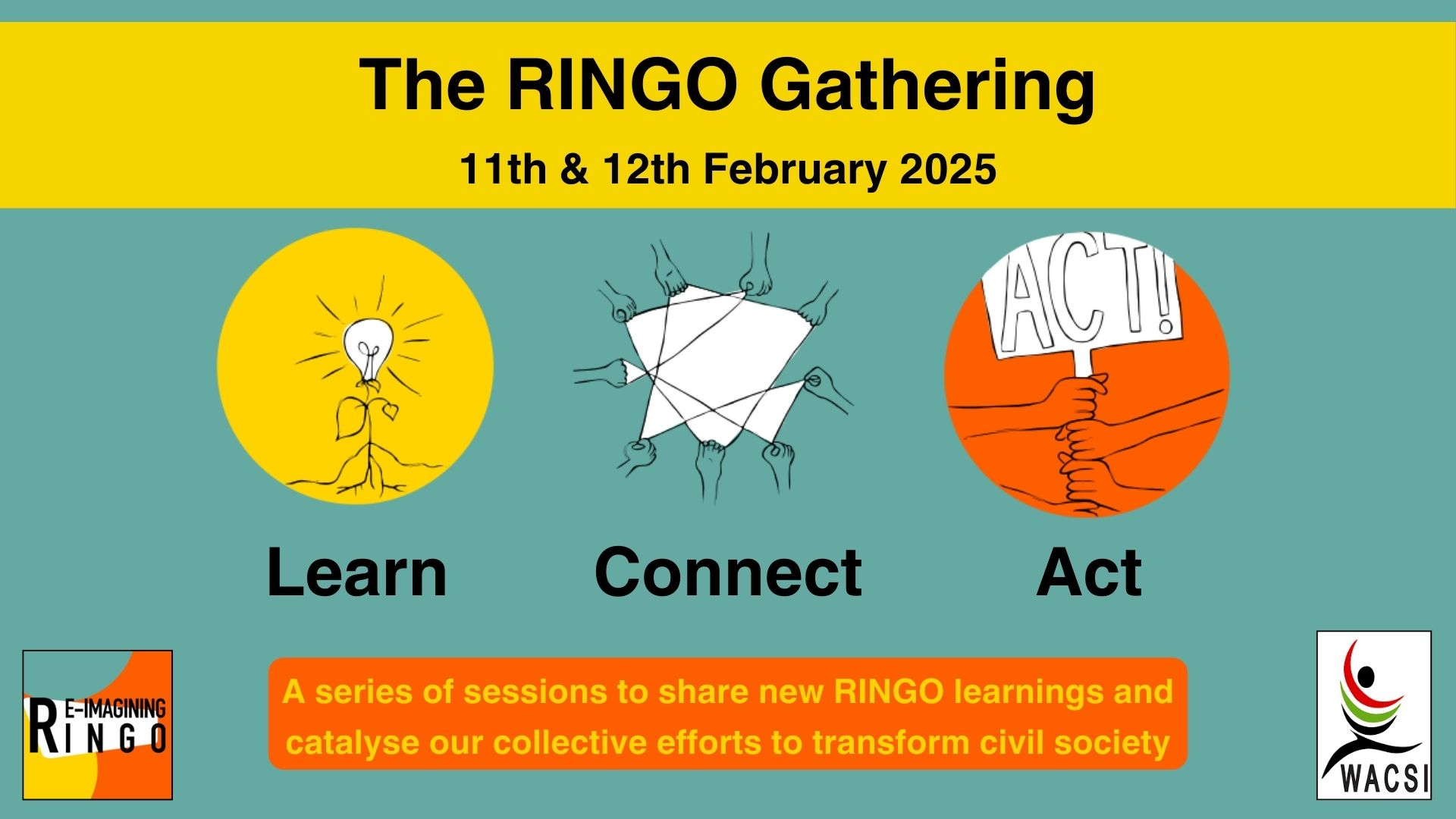 RINGO Gathering 2025: Learn, Connect, Act.