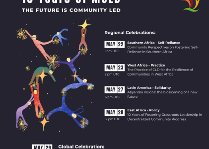 The Future is Community-led: Celebrating 10 years of MCLD