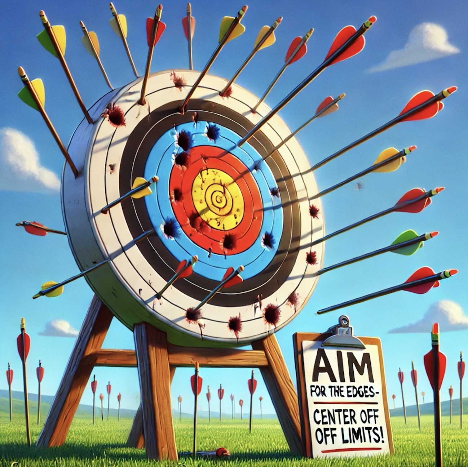 A measurement tool not defined by targets