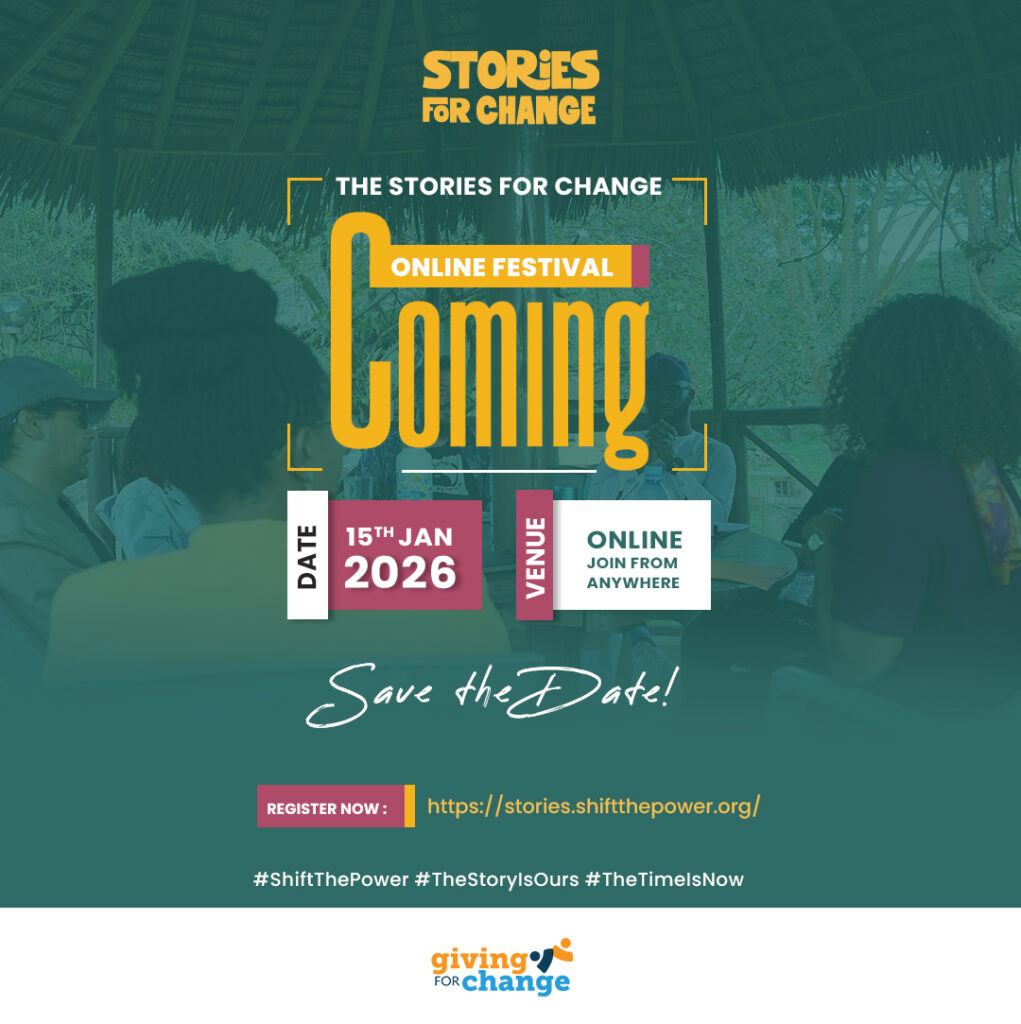 Stories for Change Online Festival – save the date for 15 January 2026!